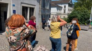 Palming am Augenspeziergang in Zürich